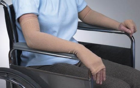 Picture of Skil-Care 503361 Geri-Sleeves Light Tone Leg, Universal - 25 per Pack