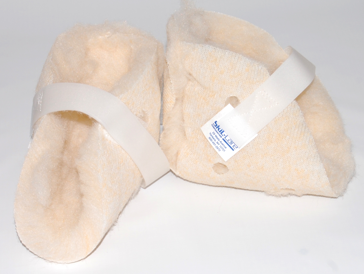 Picture of Skil-Care 503006 Econo Sheepskin Heel Protectors, Universal - 36 Pair per Case