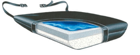 20 in. Ultra-Cushion Wedge Vinyl Cushion