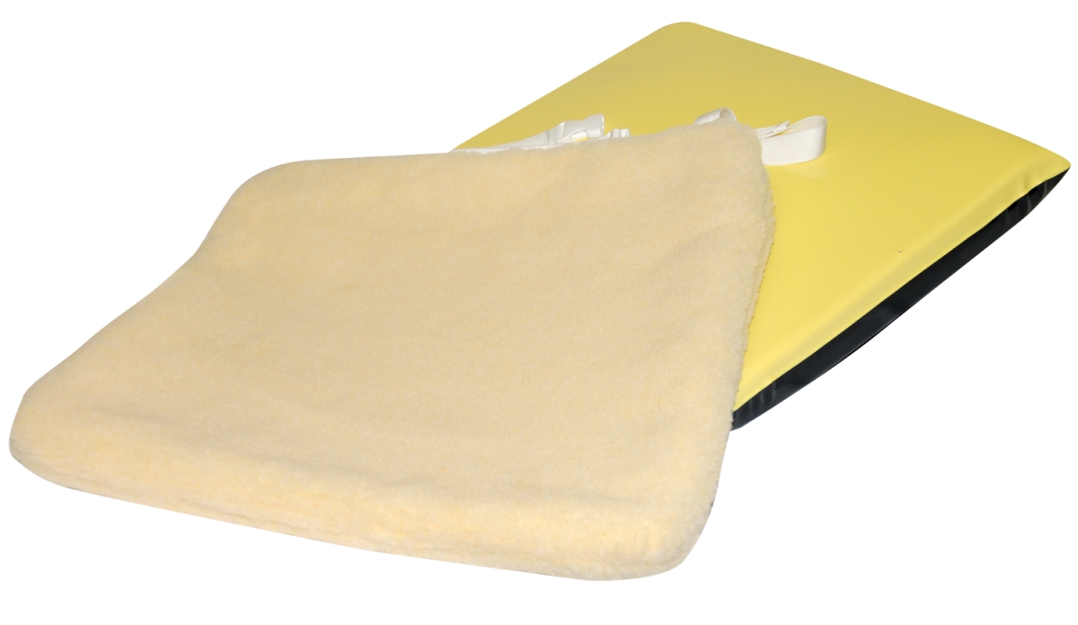 18 in. Econo-Gel Cushion with Sheepskin Cover