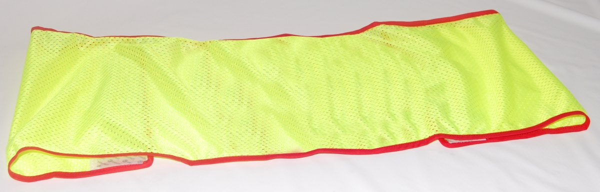 909221 Stop-Strip with Hook & Loop Mounts without Stop Sign - Yellow