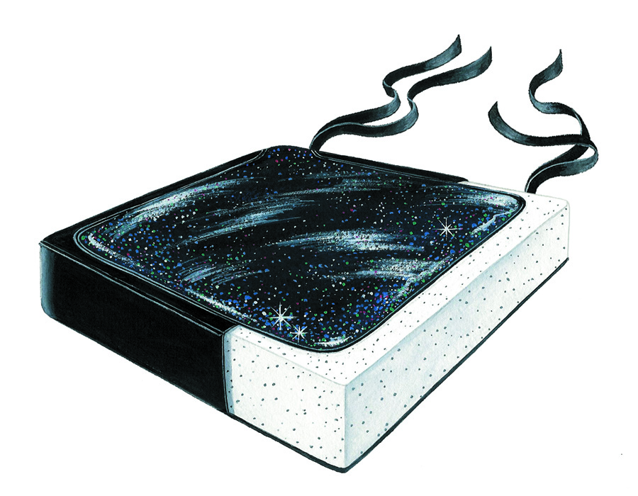 Stary Night Gel-Foam 16 in. Vinyl Cushion