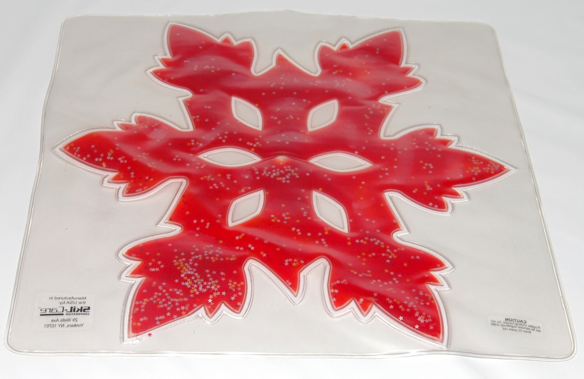 Picture of Skil-Care 912447R Light Box 6 Spoke Snow Flake Gel Pads - Red