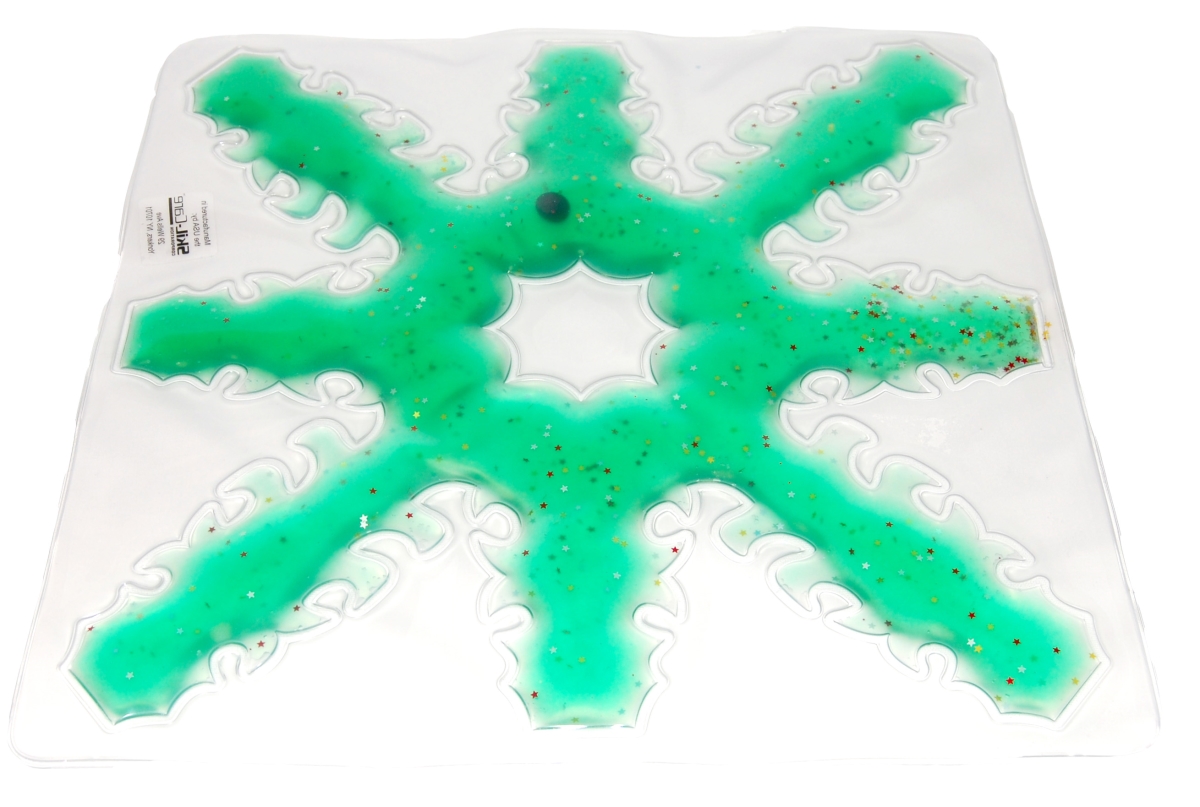 Picture of Skil-Care 912449G Light Box 8 Spoke Snow Flake Gel Pad - Green