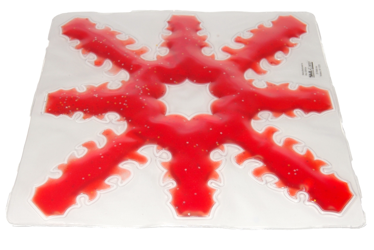 Picture of Skil-Care 912449R Light Box 8 Spoke Snow Flake Gel Pad - Red