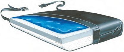 Picture of Skil-Care 754340 18 in. Ultra Gel-Foam Thin-Line Vinyl Cushion with LSI Cover