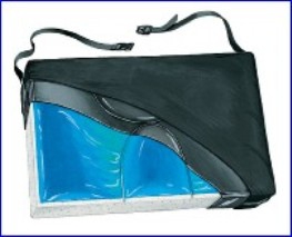 16 in. Tri-Foam Gel-Infused Visco Cushion with LSII Cover