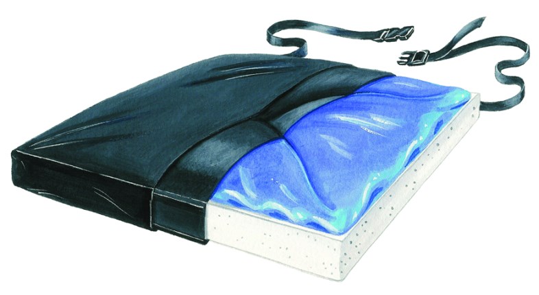 Picture of Skil-Care 751032 20 in. Gel-Foam Vinyl X-Cushion