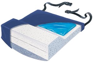 Picture of Skil-Care 757130 20 in. Anti-Thrust Gel Pod Cushion for Geri Chair with LSII Cover