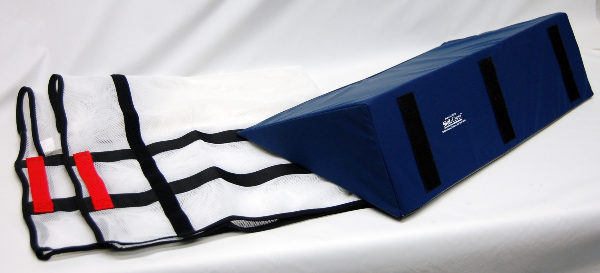 Picture of Skil-Care 556136 30 deg 24 in. Bed Bolster System with 50 x 42 in. Mesh Slider Sheet