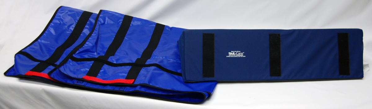 Picture of Skil-Care 556137 30 deg 34 in. Bed Bolster System with 50 x 48 in. Nylon Slider Sheet