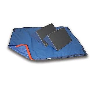 556150 50 x 38 in. Bed Positioning System Laminate Sheet with Two 16 in. 30 deg Wedges