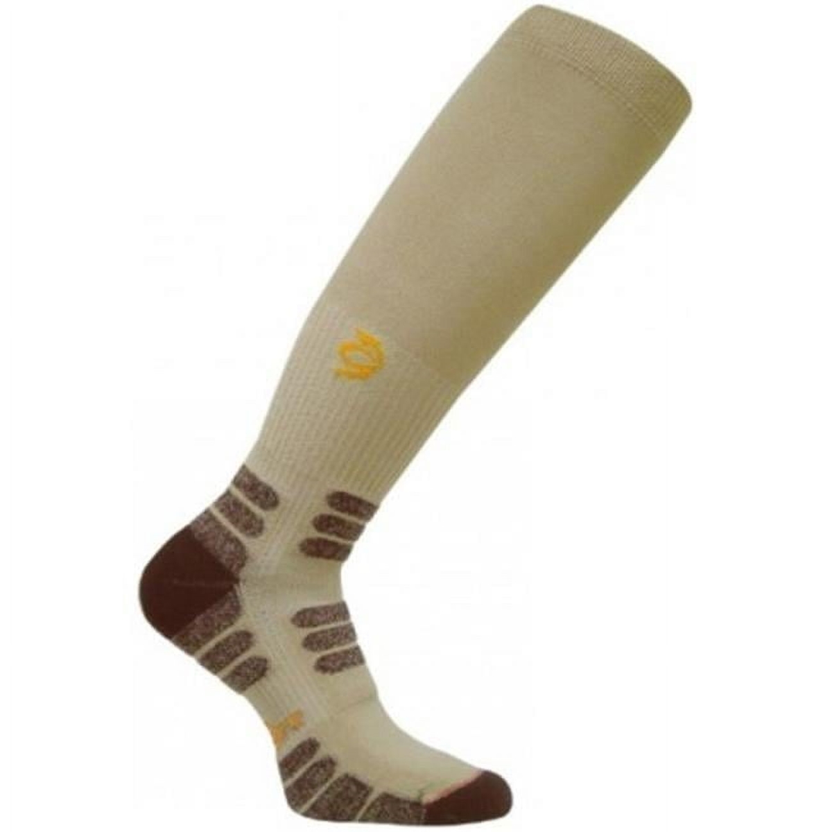 TWS1000-KH-LG Graduated Compression Work Socks - Khaki - Large - Extra Cushioning