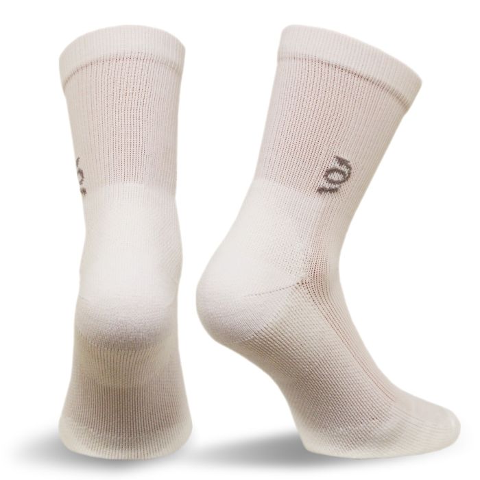 TSC100-WH-XLG Travelsox Compression Crew Socks, White - Extra Large