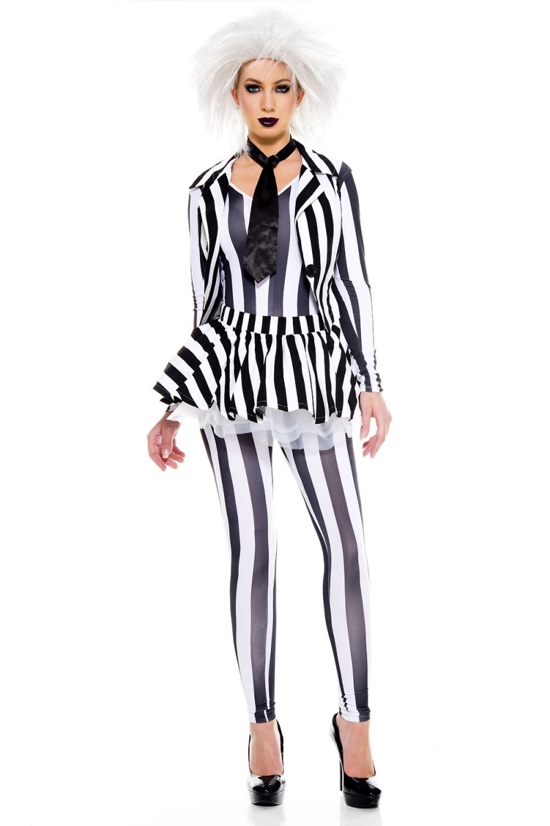 70902-XS 5 Piece Grave Beetle Ghost Costume, Extra Small