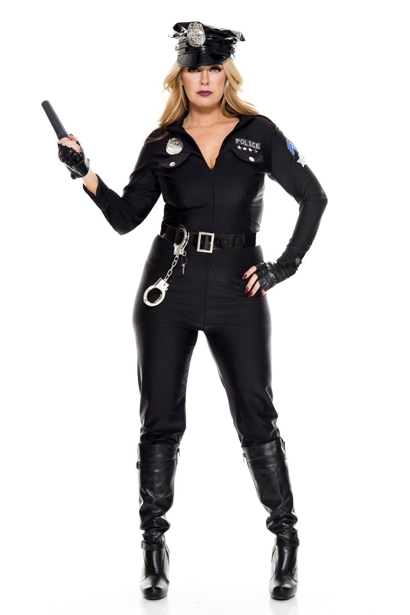 70893Q-3X-4X 6 Piece Perverse Lieutenant Costume, 3X & 4X