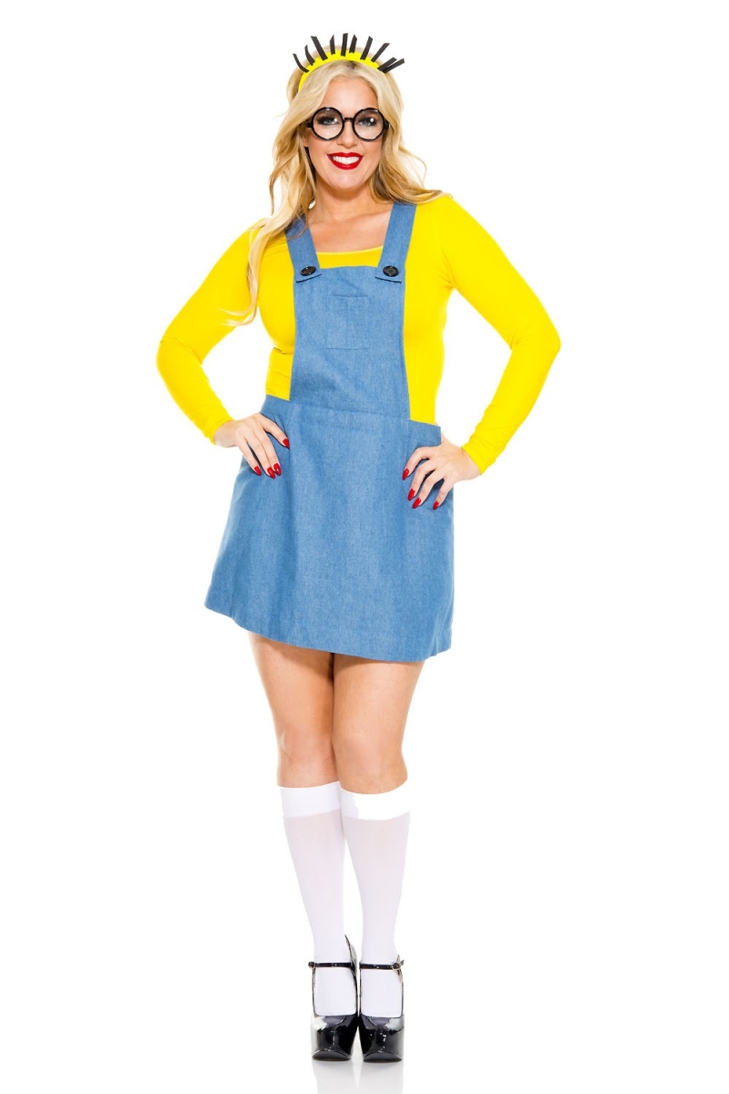 70862Q-3X-4X 3 Piece Human Mania 2 Costume, 3X & 4X