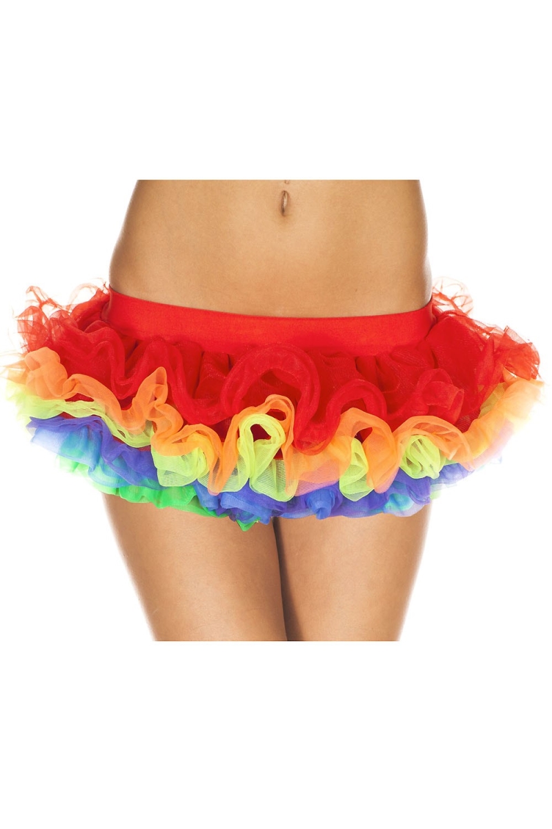 760-RAINBOW Rainbow Skirt - Rainbow