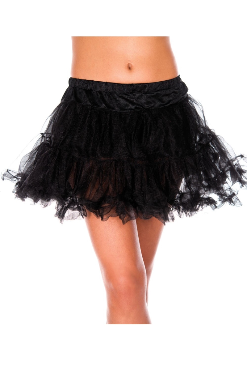 Trim Petticoat - Black