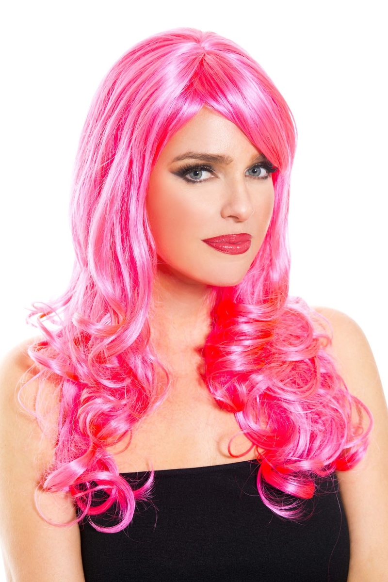 70013-PINK Pink Wig Accessory, Pink