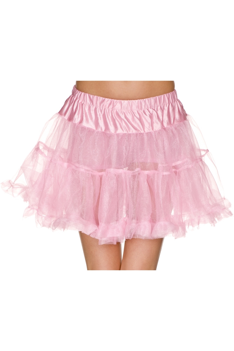 711-PINK Tulle Petticoat Costume, Pink