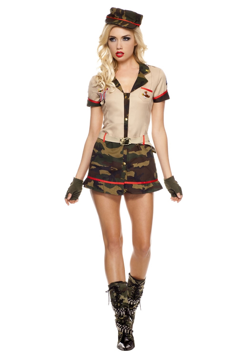 70285-XL 3 Piece Medallion Army Dress - Extra Large