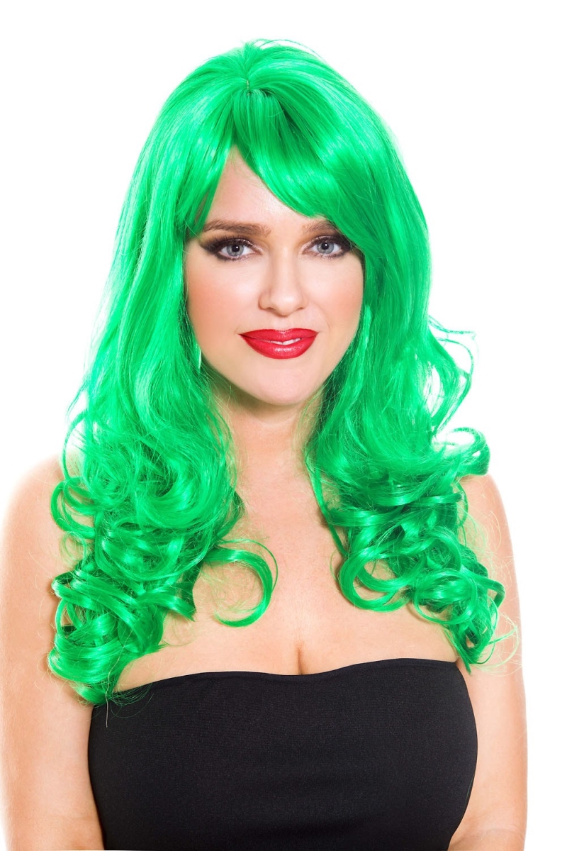 70013GREEN Green Wig Accessory Green