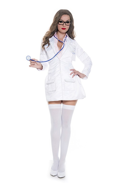 2 Piece Lab Coat, Medium & Large