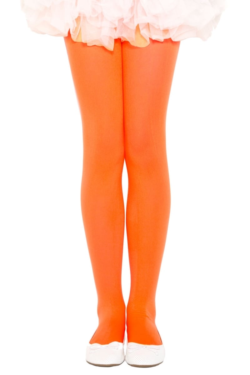 Girls Opaque Tights - Large