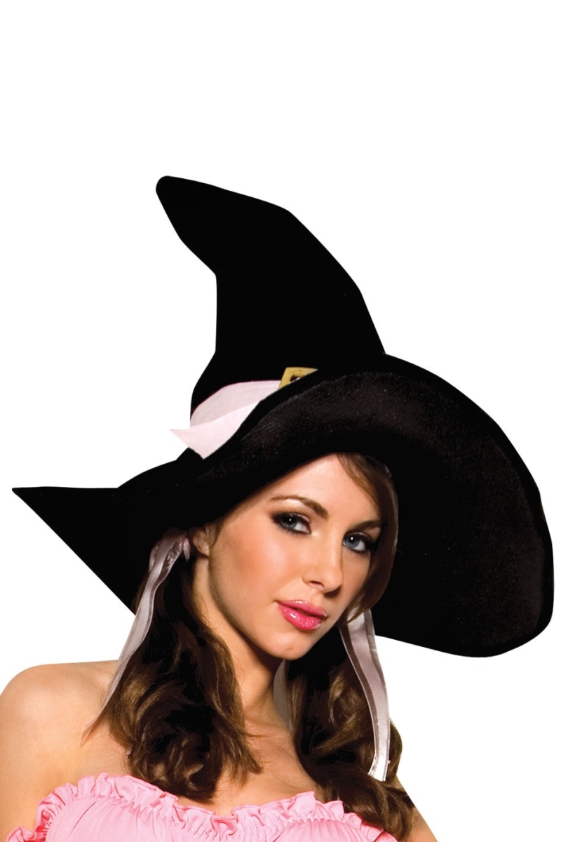 Witch Hat, Black & Pink