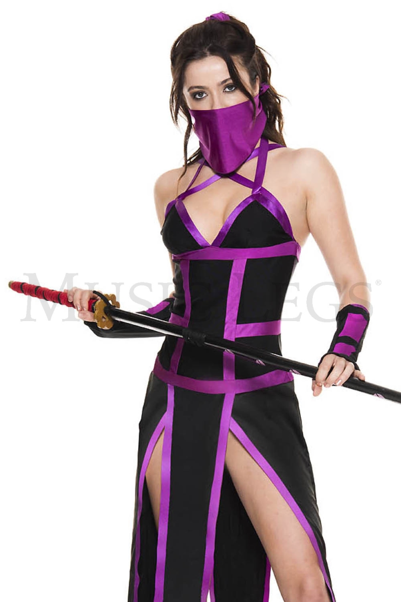70986-ML Womens Slay Ninja Costume - Medium & Large