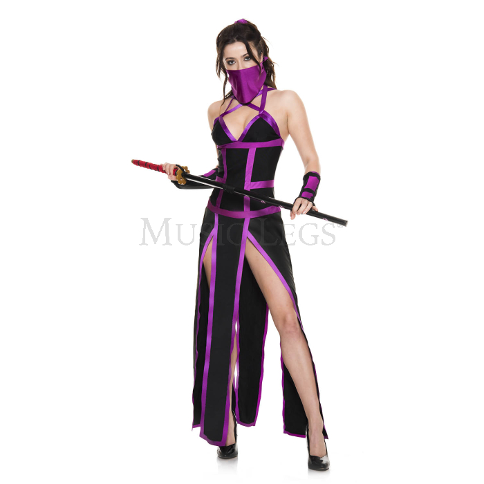 70986-XL Slay Ninja Womens Costume - Extra Large - 4 Piece