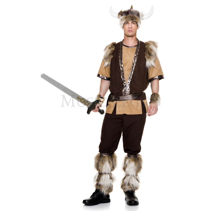76657-M Brave Viking Mens Costume - Medium - 7 Piece