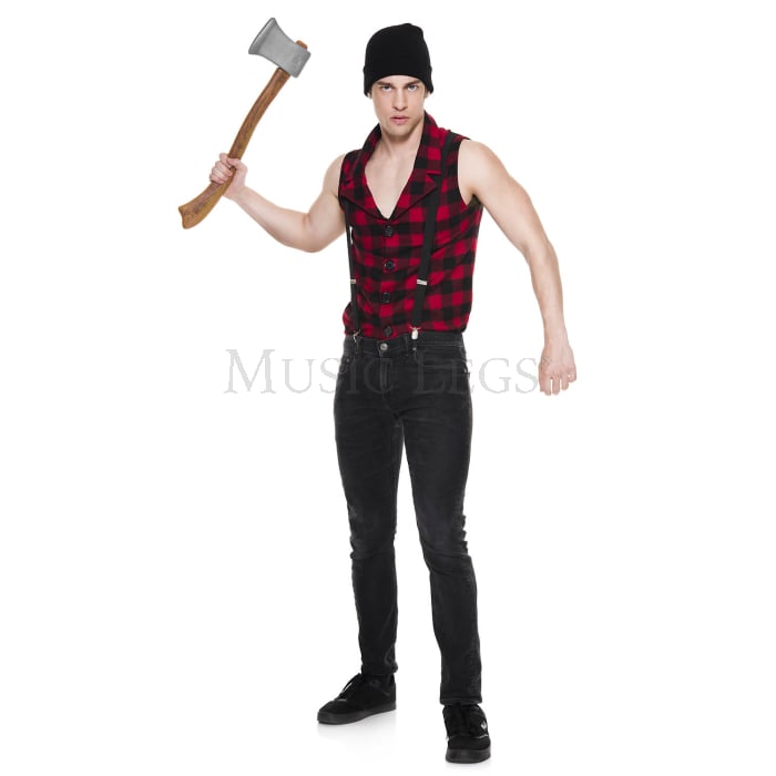 76644-L Handsome Lumberjack Mens Costume - Large - 3 Piece