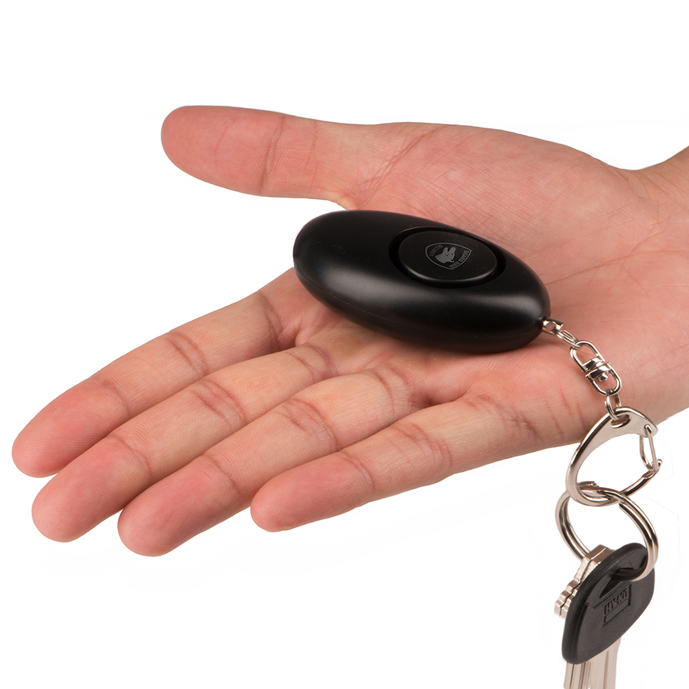 AL-GDPA1000B Personal Keychain Panic Alarm, Black -  Guard Dog Security