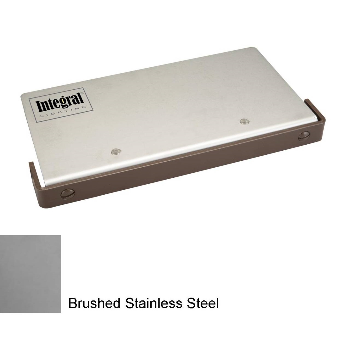IL6.150.500.200 Integral Lighting LED Wall Light 6, 2700K Warm White - Stainless Steel