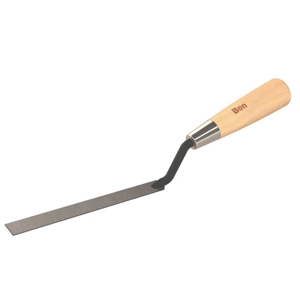 11-254 Caulking Trowel - Square End - Flexible with 0.5 in. Wood Handle