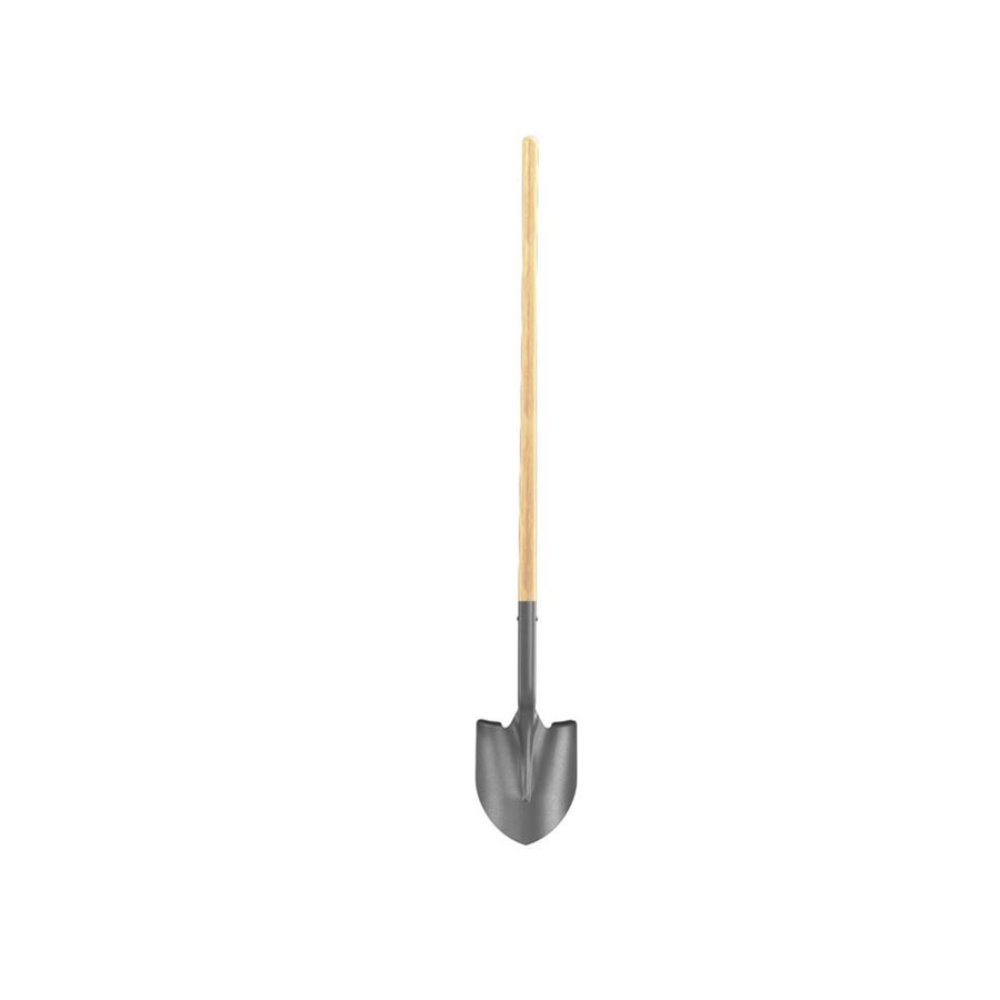Bon Tool 48 Inch Round Point Econo Shovel with Wood Handle - 84-220
