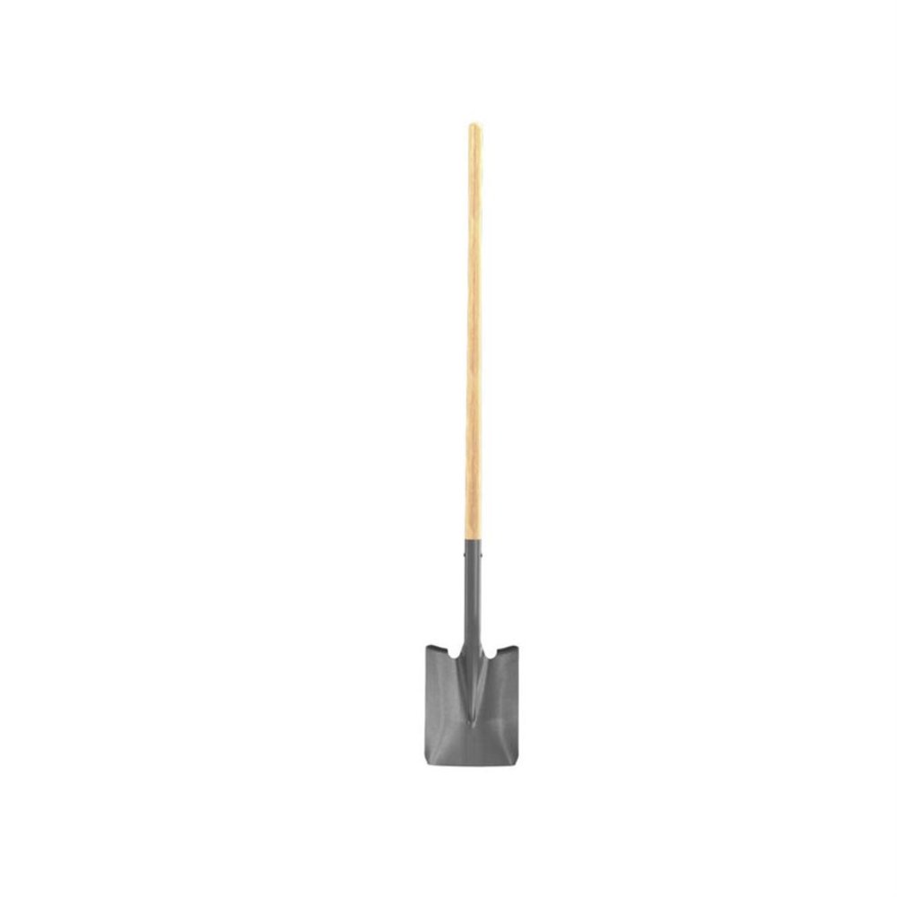 Bon Tool 48 Inch Square Point Econo Shovel with Wood Handle - 84-221