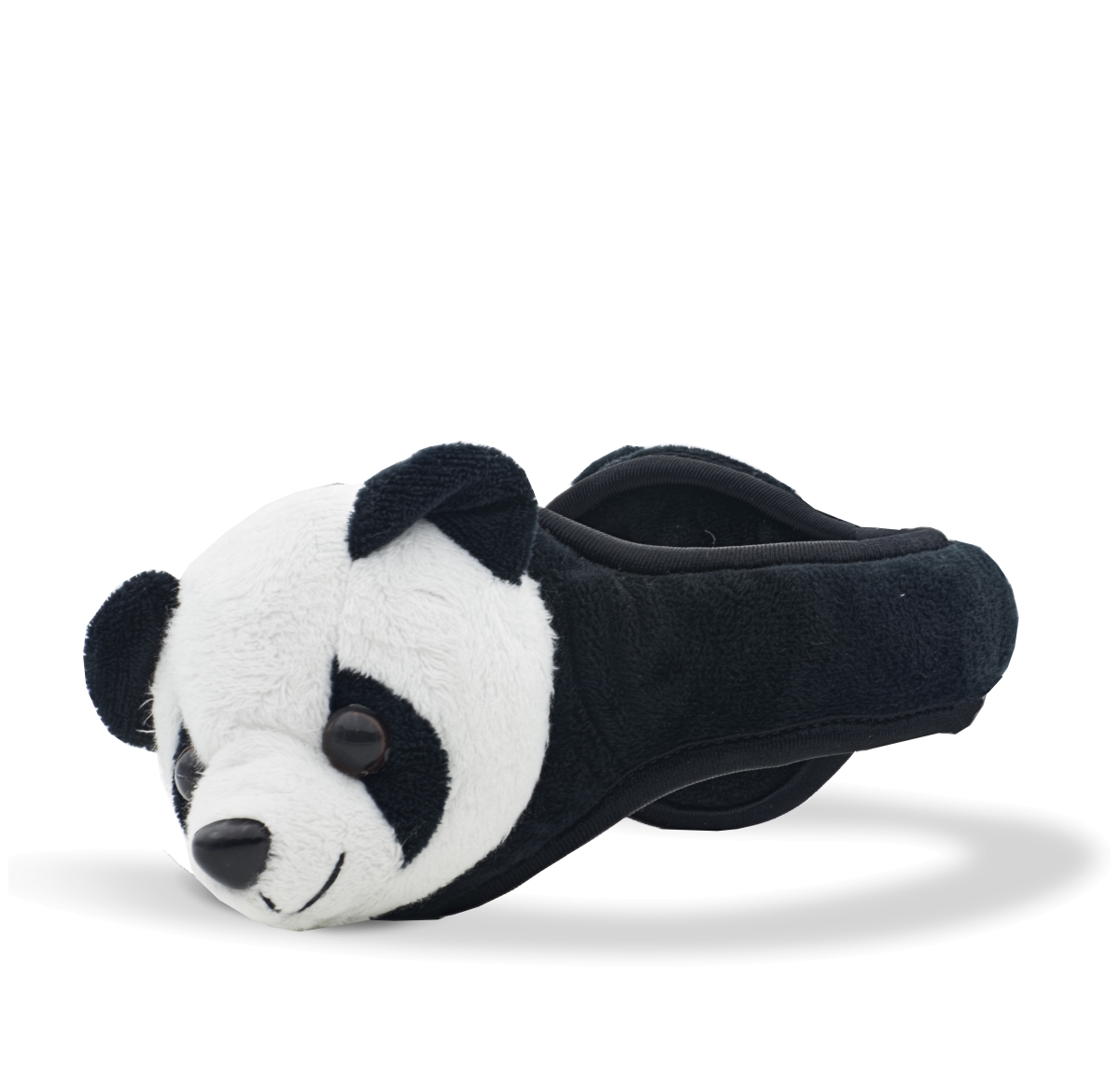 Picture of 180s 41505-901-01 Youth Black & White Panda Ear Warmer