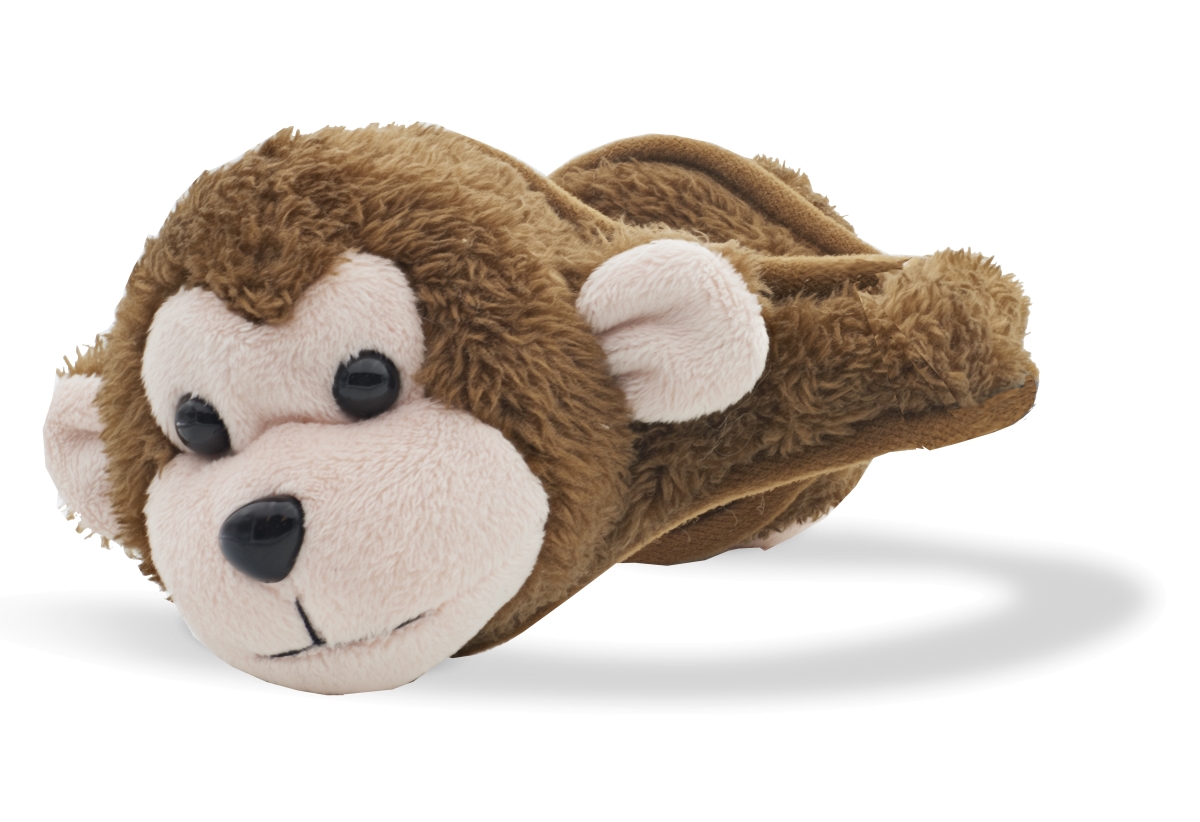 Picture of 180s 41505-985-01 Youth Brown & Almond Oil Monkey Ear Warmer