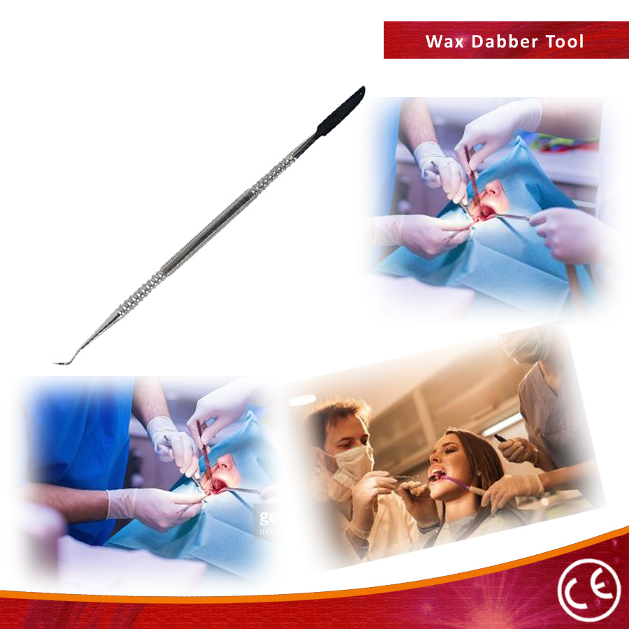 8A 6.5 in. Pick Dabber Tool, Stainless Steel