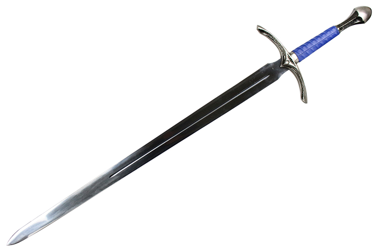 Picture of Shelter 9487 43 in. Medieval Style Sword with Leather Handle & Sheath&#44; Blue