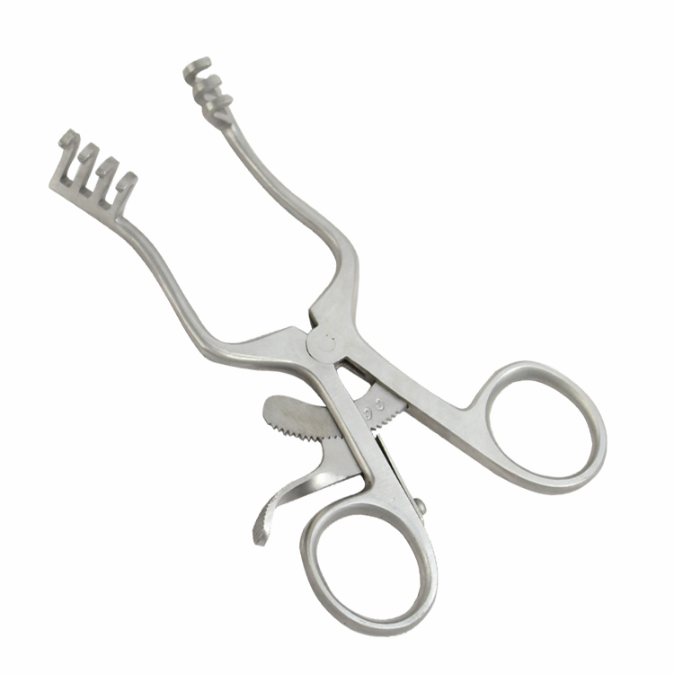 12202 4.5 in. Bdeals Weitlaner Retractor Self Retaining Surgical Instrument, Stainless Steel
