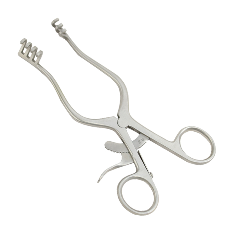 12204 6.5 in. Bdeals Weitlaner Retractor Self Retaining Surgical Instrument, Stainless Steel