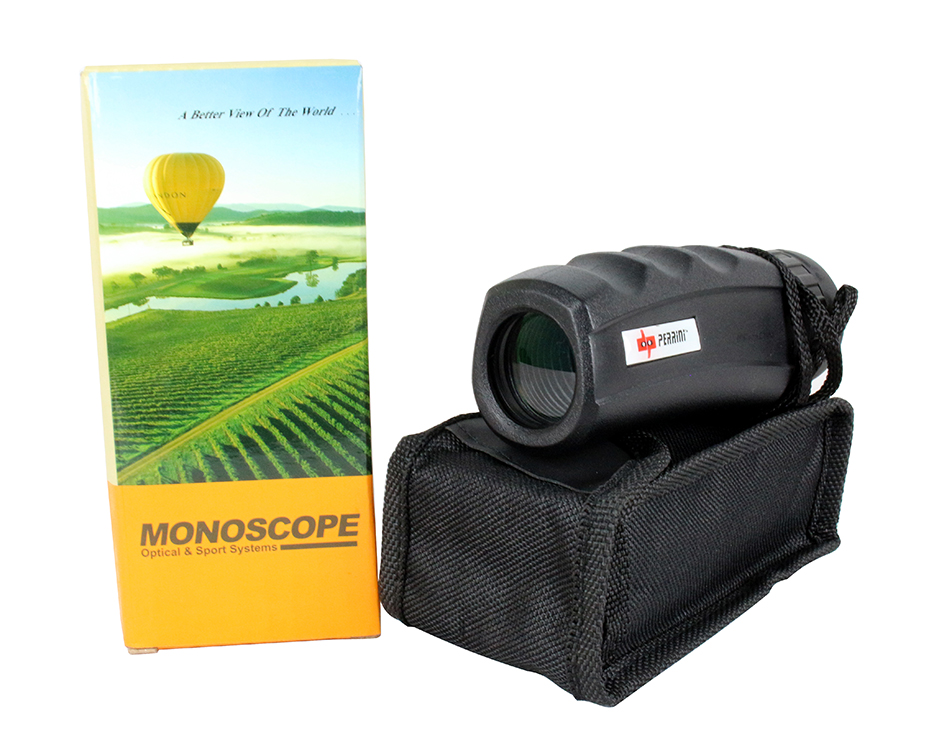 Picture of Shelter 9417 10 x 25 in. Perrini Monocular with Nylon Sheath&#44; Black