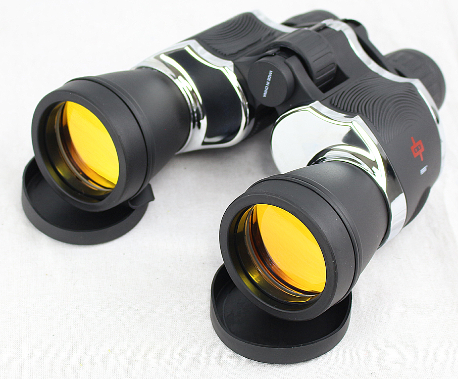 1205 20 x 60 in. Perrini Brand Sharp View Quick Focus Outdoor Binoculars, Black & Chrome