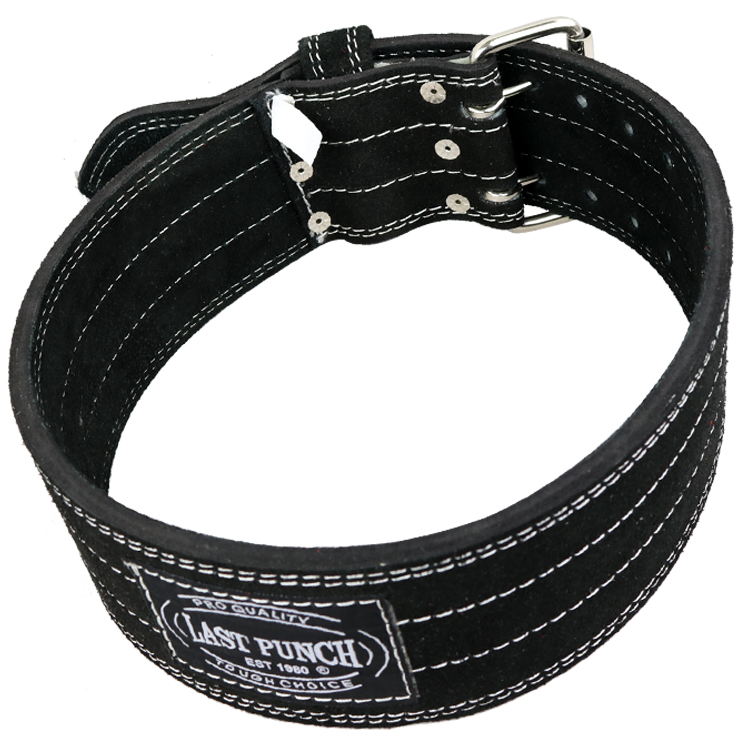 Picture of Shelter 261-L Last Punch New Weight Lifting Body Building Belt Gym Fitness&#44; Black - Large
