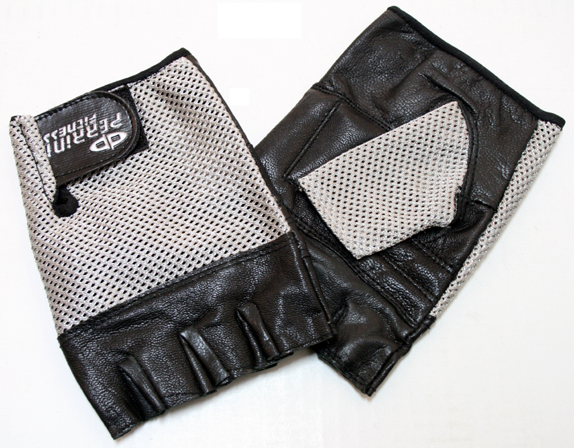 279SL-S Leather Gloves, Silver - Small