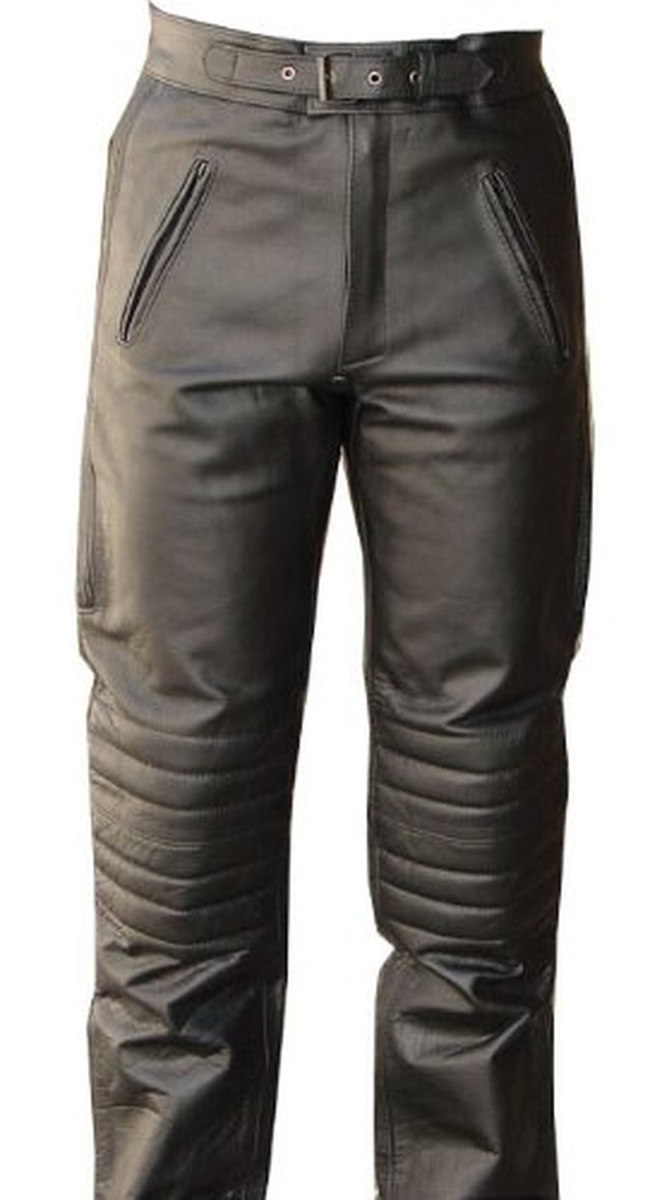Picture of Shelter 407-30 Size 30 V-Pilot Style Motorcycle Leather Pants